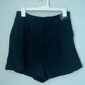 High Waisted Tailored Shorts